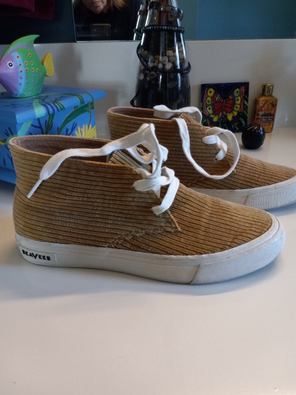 SeaVees-Stylish- Mason Desert Boot Sneaker- Women's- SZ 8